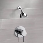Remer SS53 Chrome Shower Faucet Set with Multi Function Shower Head